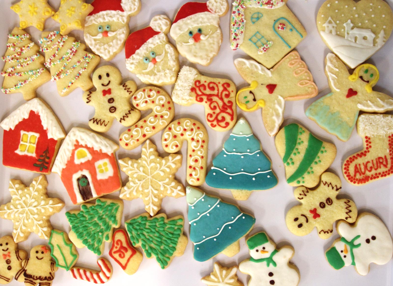 Biscotti Decorati Natale.Frollie Creazioni Di Natale